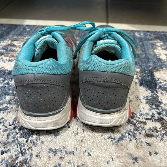 Nike Dart X PolySorb Gray & Blue Tennis Shoes Size 8 - Picture 8 of 13